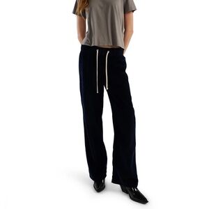 Eazy Pant Japanese Wale Corduroy Pants Navy Les Tien